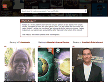 Tablet Screenshot of panjury.com